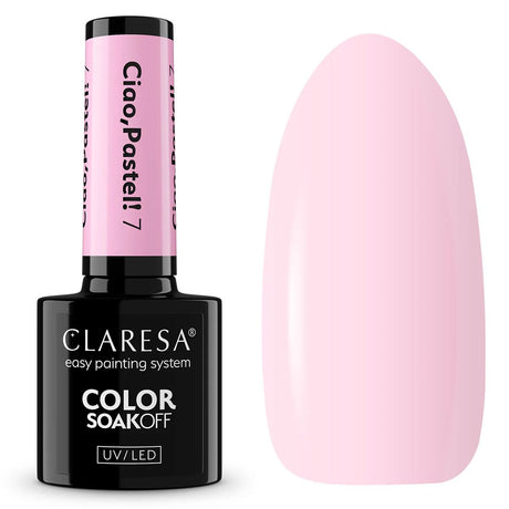 Claresa UV-LED-Gel-Nagellack, 5 ml, Ciao Pastell 7