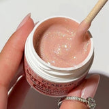 Claresa keratine soft easy builder gel golden spark 45gr.