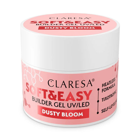 Claresa keratine soft easy builder gel dusty bloom 12gr.