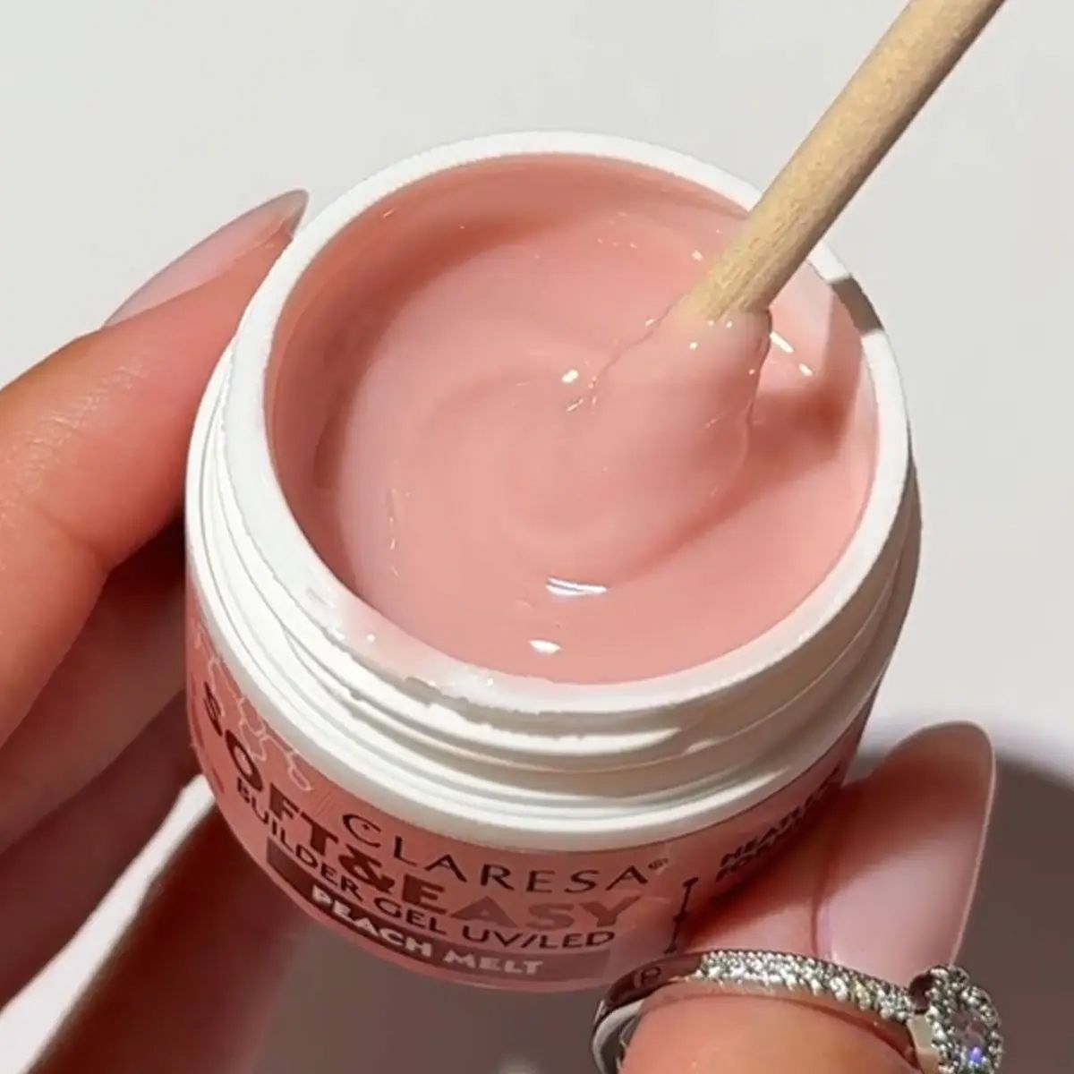 Claresa keratine soft easy builder gel peach melt 12gr.