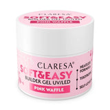 Claresa keratine soft easy builder gel pink waffle 12gr.