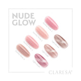 Claresa uv led gellak 5ml nude glow - cat eye light nude