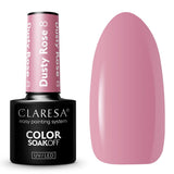 Claresa UV-LED-Gel-Nagellack, 5 ml, Dusty Rose 8
