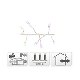 Clusterdraad led multicolor 720 leds 720cm