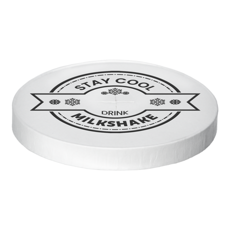 Nic Kombi-Milchshake-Deckel 300, 400 500 ml (50 Stück)