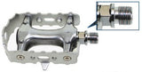 Komponenten Plattform Pedal MTB Aluminium 9 16 Zoll Silber Set