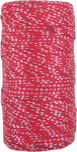 Con:P PP-Seil 1 mm 6 kg rot-weißer Bob 100 m – B34178