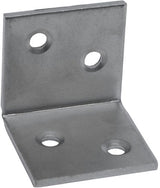 Connex brede winkelhaak 30x30x30 rvs - hvrj20006