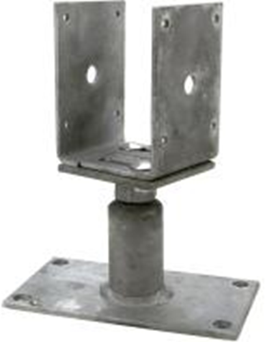 Connex Pfostenhalter U auf Platte 80->150 VVZ - HV4270
