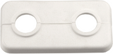 Cornat Doppel-Mohnrosette Kunststoff 18mm mit - t384001
