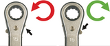 Connex dop ringsleutel 8x9mm - cox537809