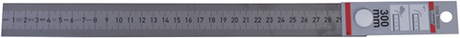 Connex-Stahlmessstab 30 cm Edelstahl – cox700030