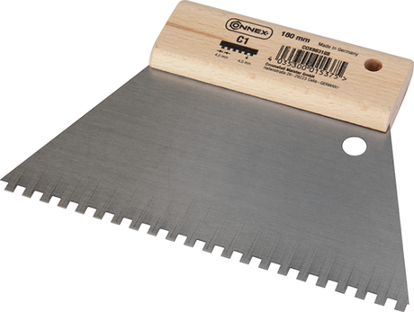 Connex lijmkam 180mm 4x4mm c1 - cox883188