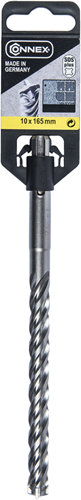 Connex sds+schlagbohrer 4c 10mm (165mm) gelb – cox972204