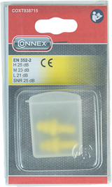 Connex Ohrstöpsel Silikon 25 dB Box 2 Stück – coxt938715