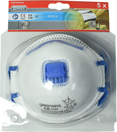 Connex Staubmaske ffp2v en149 5 Stück – coxt939124