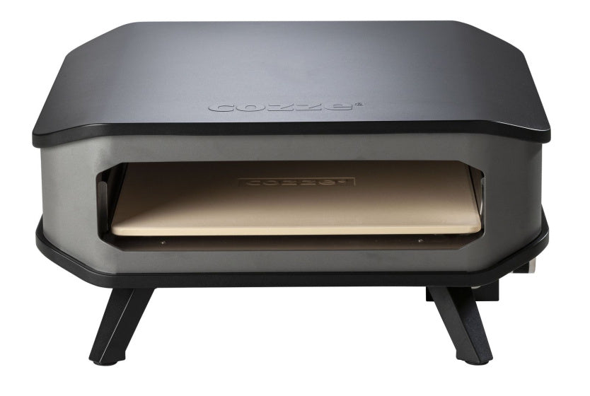 Cozze -Gas -Pizzaofen 17 '' mit Pizzasee 8 kW schwarz grau