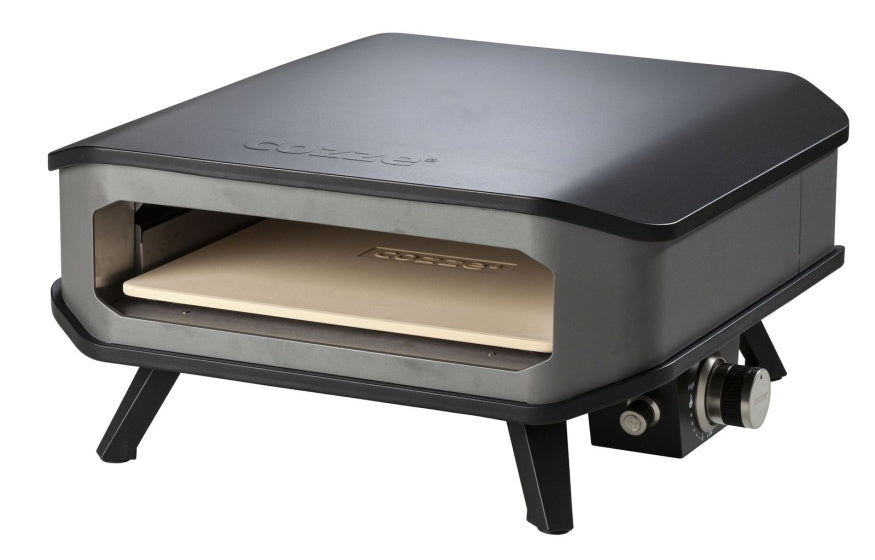 Cozze -Gas -Pizzaofen 17 '' mit Pizzasee 8 kW schwarz grau