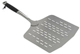 Cozze Edelstahl -Pizza -Chop mit Belüftungslöchern 66 cm Silber