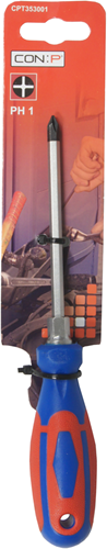 Con:p-Schraubendreher PH1 75 mm 2c – cpt353001