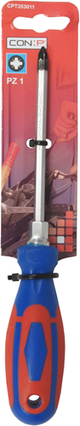 Con:p-Schraubendreher pz1 80 mm 2c – cpt353011