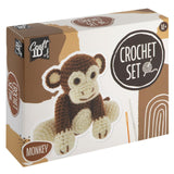 Craft id haakpakket aapje - incl. naald en draad
