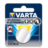 Varta CR2016 Lithium 3V auf der Karte