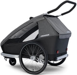 Croozer hat sich 2 Kinderfahrradanhänger angeschaut