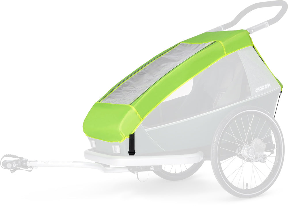Croozer Regenschutz für Kinderfahrradanhänger Einsitzer