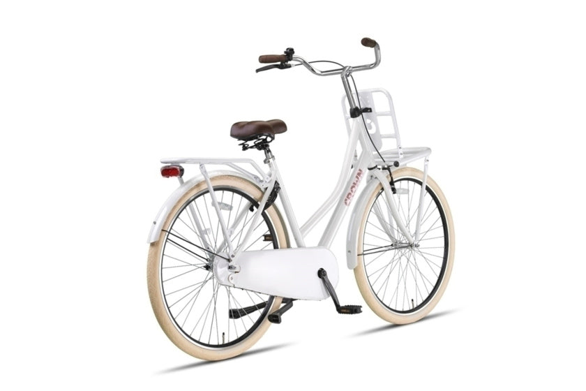 Crown Holland 28 Zoll 53 cm Damen Knapper Bremse weiß