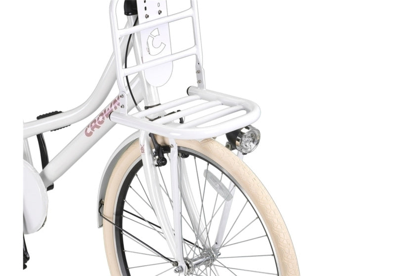 Crown Holland 28 Zoll 53 cm Damen Knapper Bremse weiß
