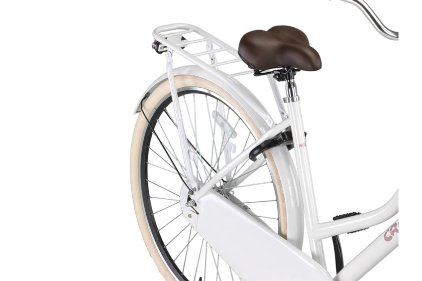 Crown Holland 28 Zoll 53 cm Damen Knapper Bremse weiß