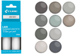 Cube Lackstift-Set grau matt