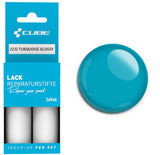 Cube Lackstift-Set türkis glänzend