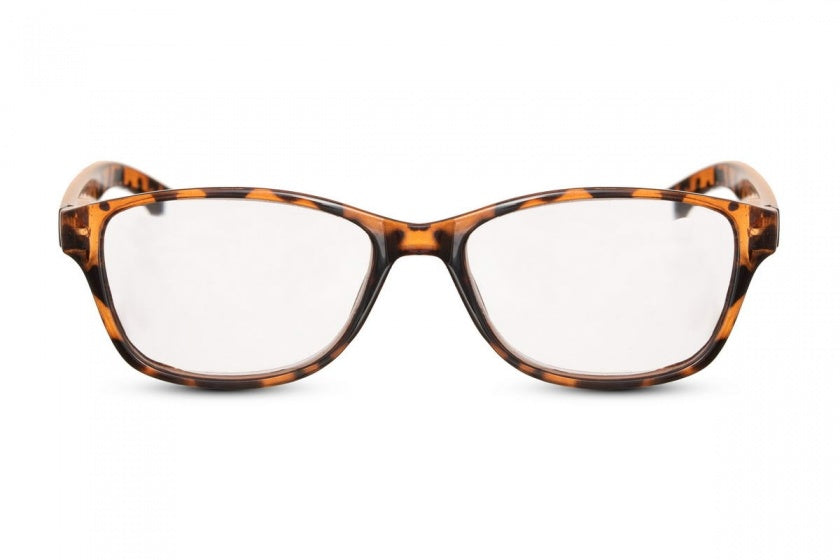 CWI -Lesebrille Unisex rechteckig braun (CWI4000) Stärke +2,5