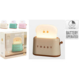 Home styling nachtlampje toaster met timerfunctie