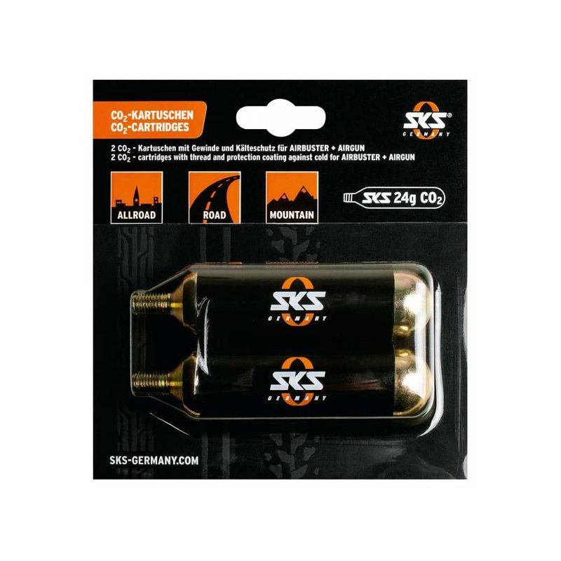 SKS CO2 -Muster 24g für Airbuster (2.)