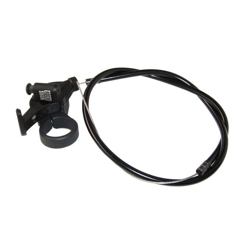Rockshox Remote-Hebel Poploc links mit Kabel