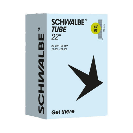 Schwalbe Schlauch AV8S 22 Zoll 25 28-489 501 AV 40mm
