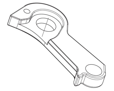 Airsal achterpad kimera disc 2018 zwart