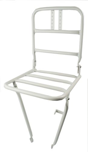 Vorderträger 28 weißes Aluminium