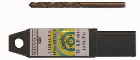 Wisvo GRS-Bohrer 3,0 mm HSS-Kobalt