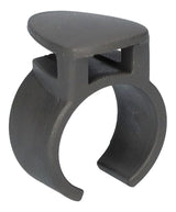 Hesling jasbd Hes Clip 20mm grau PVC DS a 10
