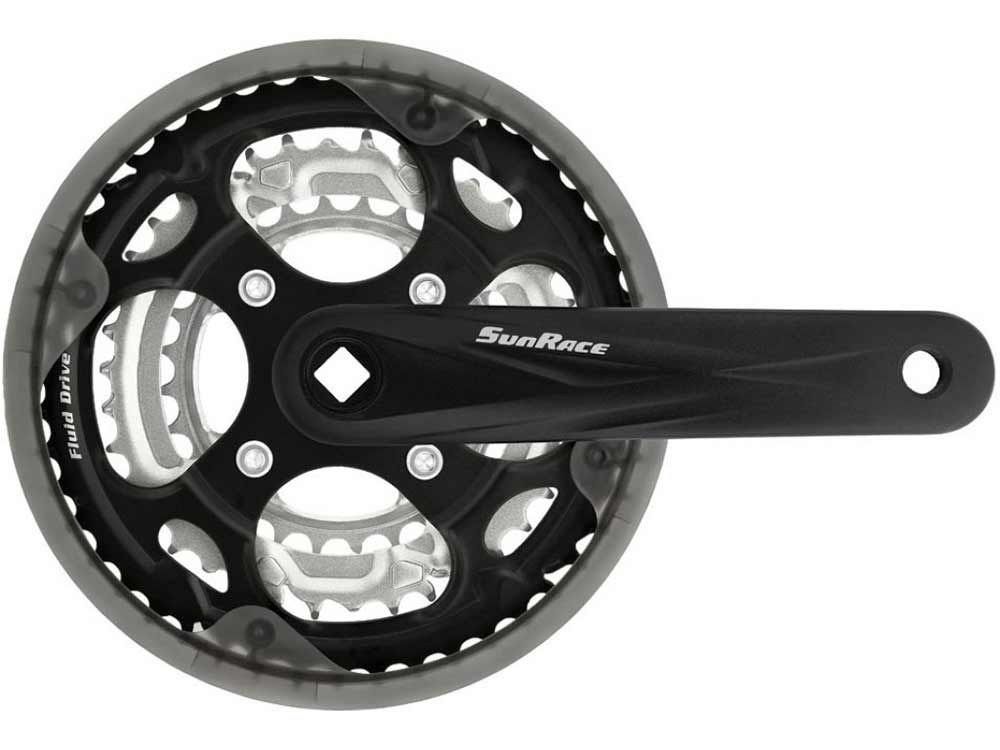 Sunrice -Sunrace Crankkel FCM300 -5mm 28-38-48 170 mm M CG Zi Zi