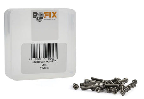 Bofix Innensechskantschraube M3 x 20 Edelstahl
