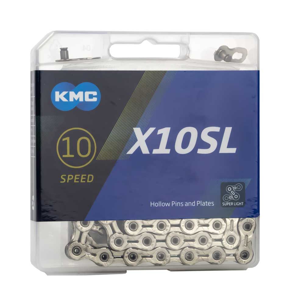 KMC X10SL Silber Super Light Fahrradkette