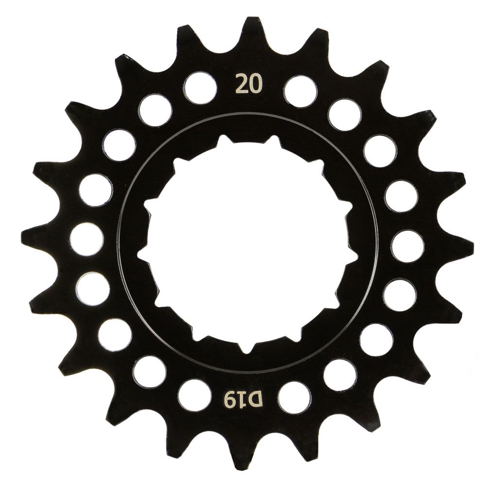 KMC -Ausrüstung Rohloff breit 20T Heck schwarz