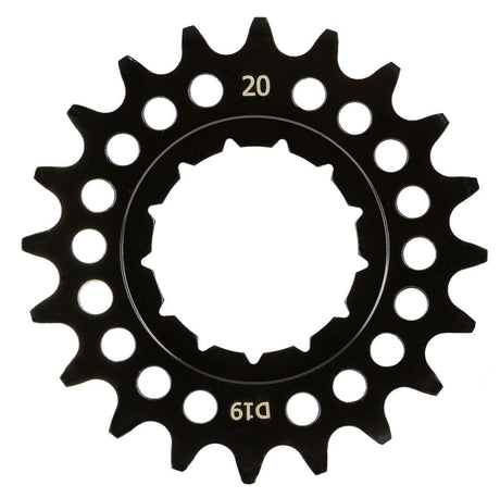 KMC -Ausrüstung Rohloff breit 20T Heck schwarz