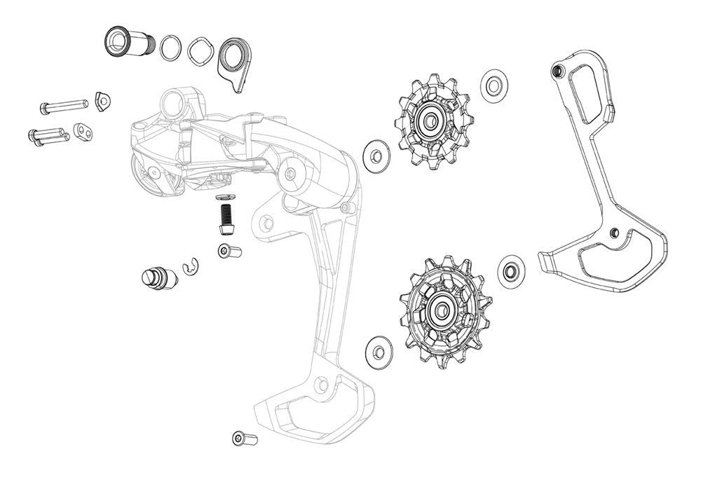 Sram Derad xx1 Eagle Cage ln