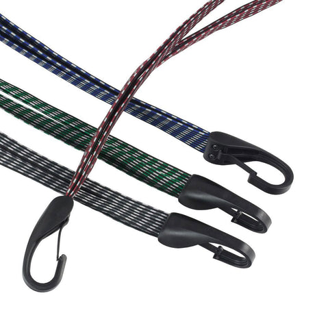 Widek b.v. Widek Hanke-Binder mit großem Sicherheitshaken, 2 Riemen, 4 Farben sortiert, 57 cm.